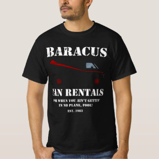 Baracus Van Rentals Chemise Le T-Shirt A-Team B.A
