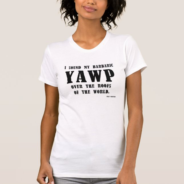 barbare yawp le T-shirt (Devant)