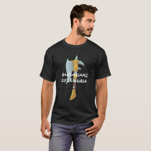Barbares de T-shirt de hache de Lemuria