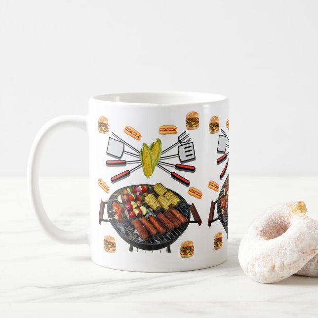 Barbecue Mug (Avec donut)