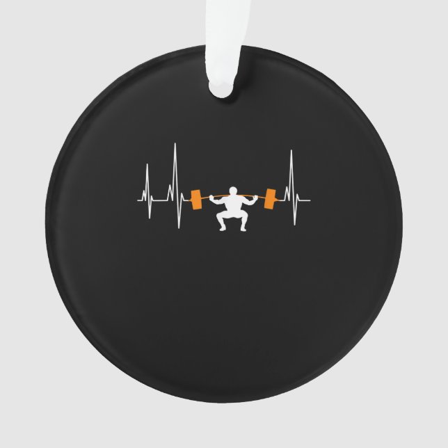 Barbell Weightlifting Heartbeat (devant)