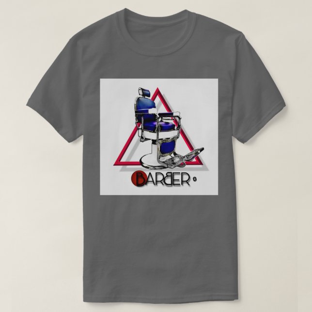 Barber Chair Classic TShirt (Design devant)