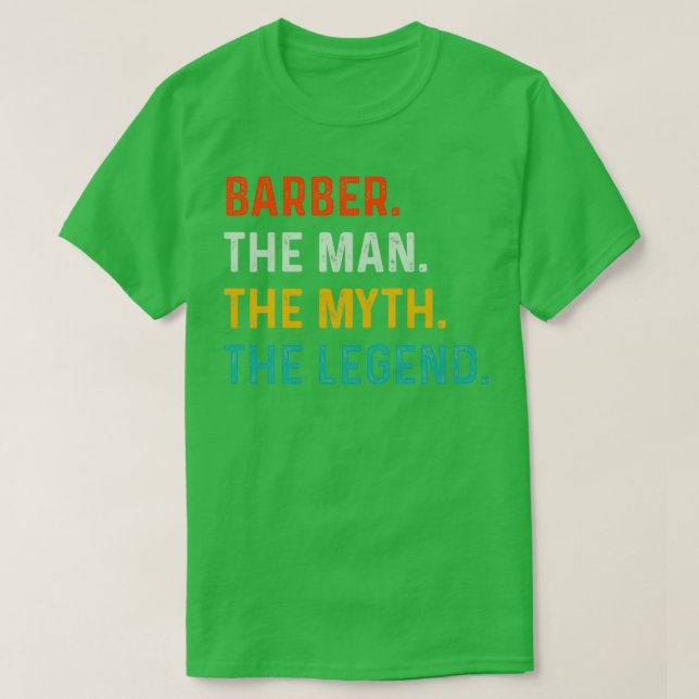 Barber idée cadeau Classic TShirt (Design devant)