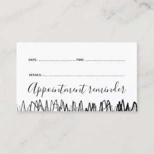 Barber Master Shop Prochaine Visite Carte de rappe