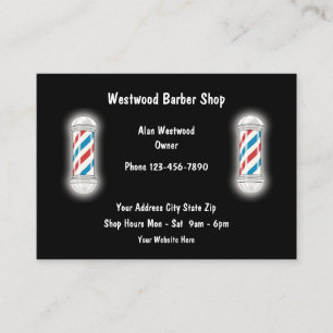 Barber Shop Grands Cartes de visite