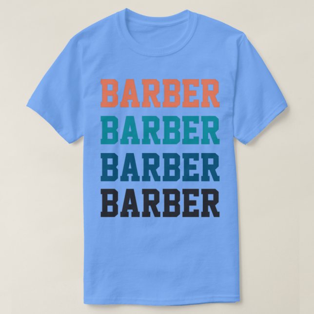 Barber Vintage Classic TShirt (Design devant)