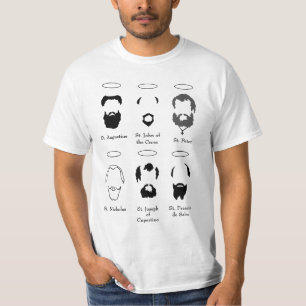 Barbes du T-shirt des hommes de la version 2 de