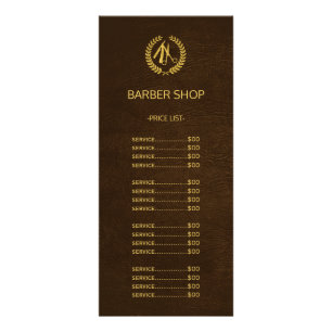 Barbier brun foncé look liste de prix