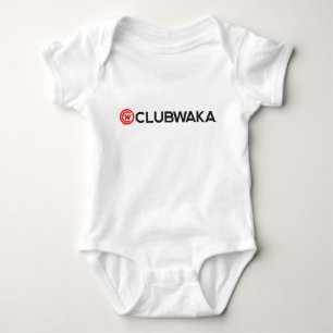 Barboteuse de bébé - CLUBWAKA Wordmark