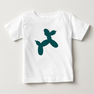 Barboteuse de bébé de chien de ballon, Teal