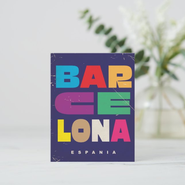 Barcelone Espagne (Debout devant)