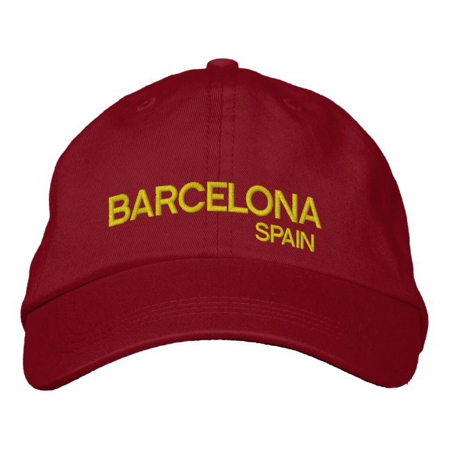 Barcelone* Espagne Casquette ajustable (Devant)