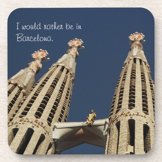 Barcelone Espagne Gaudi España Dessous de verre de (Devant)