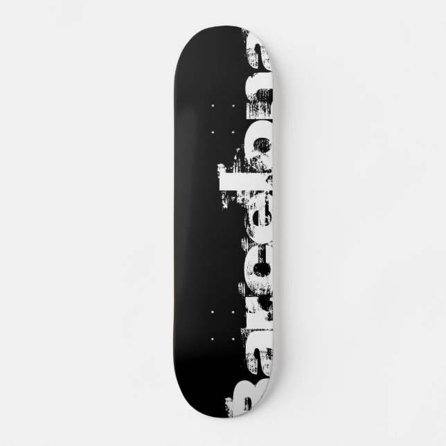 Barcelone - Espagne, Skateboard (Recto)