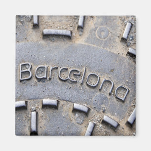 Barcelone Espagne Voyage Souvenir Frigo Magnet