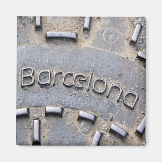 Barcelone Espagne Voyage Souvenir Frigo Magnet (Devant)