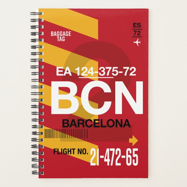 Barcelone - Planificateur de voyage 2026 (Devant)