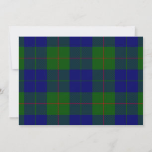 Barclay clan tartan bleu vert plaid