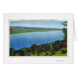 Bare Hill Vue sur le lac Canandaigua