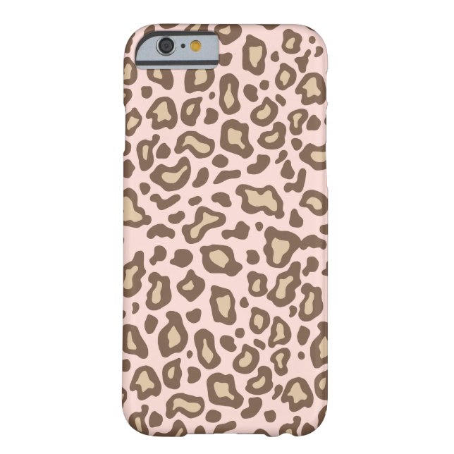 Barely There Baby Pink Leopard iPhone 6 coque (Dos)