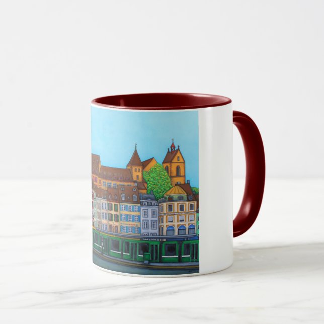 Barfüsserplatz Rendez-vous Mug par Lisa Lorenz (Devant droit)