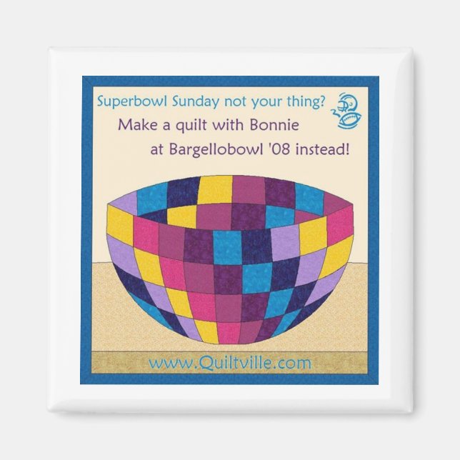 Bargello Bowl Magnet (Devant)