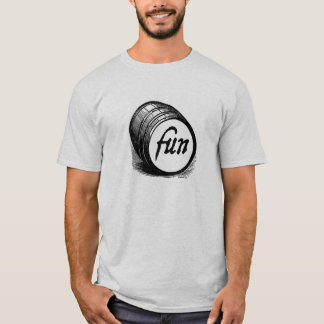 Baril de T-shirt d'amusement