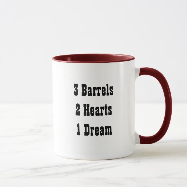 Baril emballant la tasse (Droite)