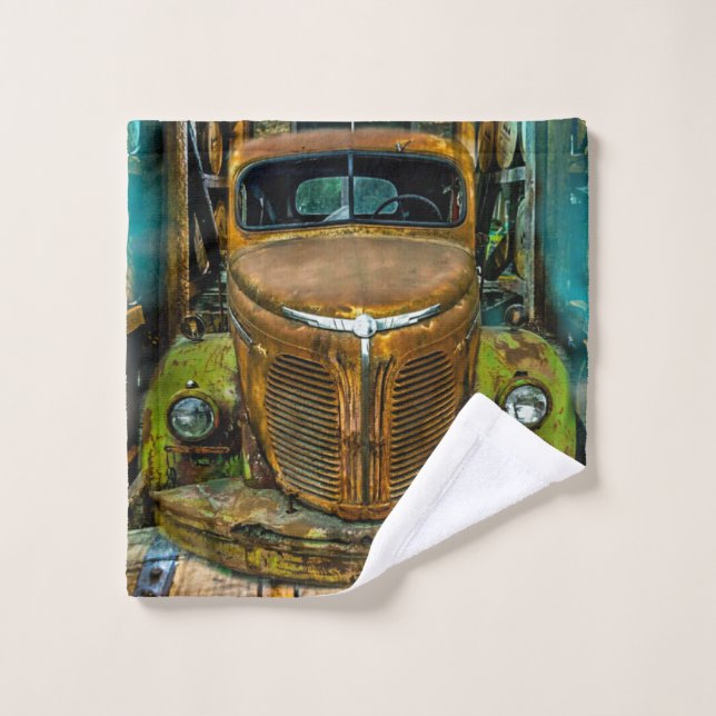 Barils Whiskey vintages pour camions (Gant de toilette)
