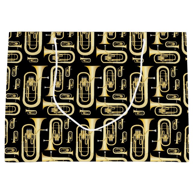 Baritone Musicien Groupe enseignant Grand sac cade (Devant)