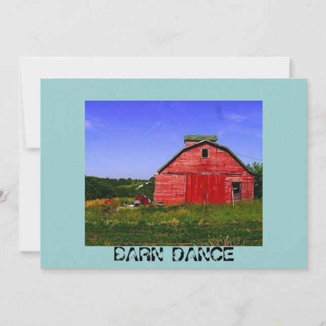 Barn Dance Invitation (Devant)