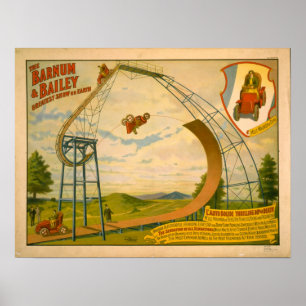 Barnum 1905 et affiche de cirque de Bailey