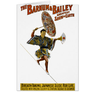 Barnum et Bailey : Marcheur japonais de