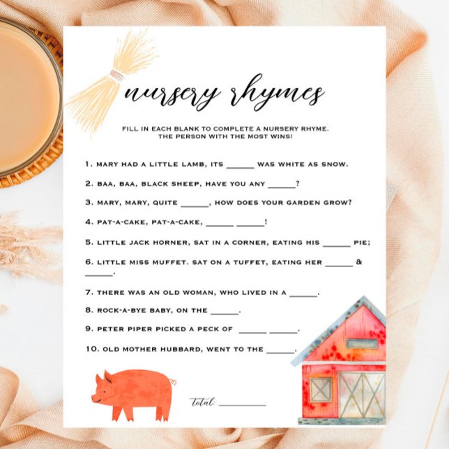 Barnyard Animaux - Baby Nursery Rhymes Jeu (Créateur téléchargé)