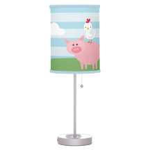 Barnyard Animaux Nursery Enfants Salle Lampe
