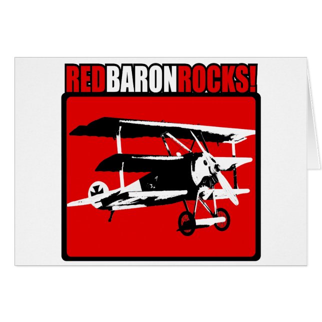 Baron rouge Rocks ! (Devant horizontal)