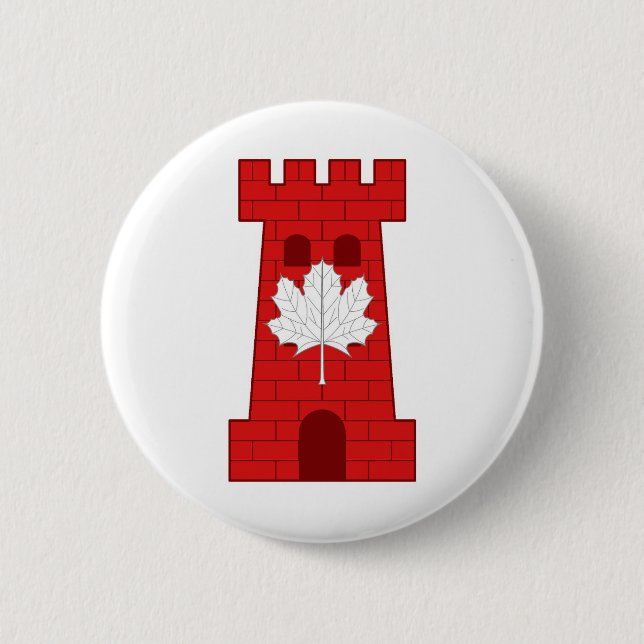 Barony of Castel Rouge Populace Badge (Devant)