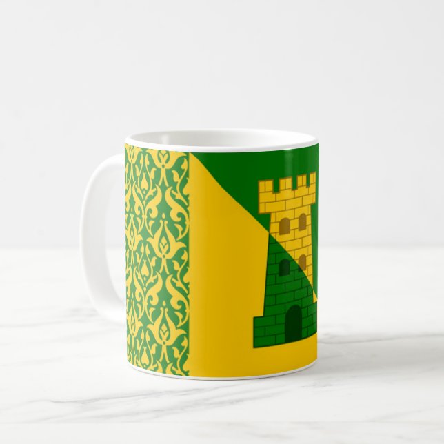 Barony of Fettburg Populace Badge Café Mug (Devant gauche)