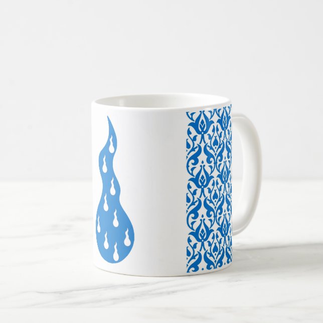 Barony of Glymm Mere Populace Badge Café Mug (Devant droit)