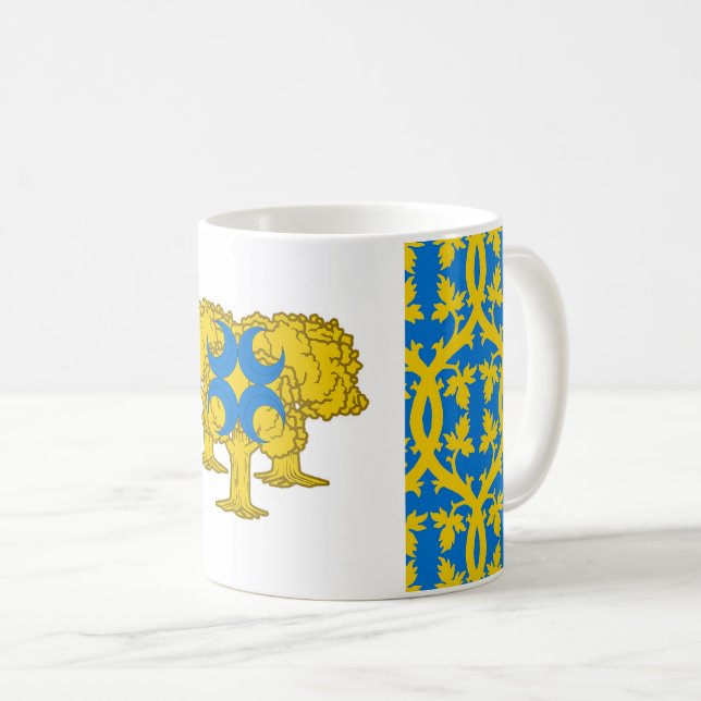 Barony of Gyldenholt Populace Badge Café Mug (Devant droit)