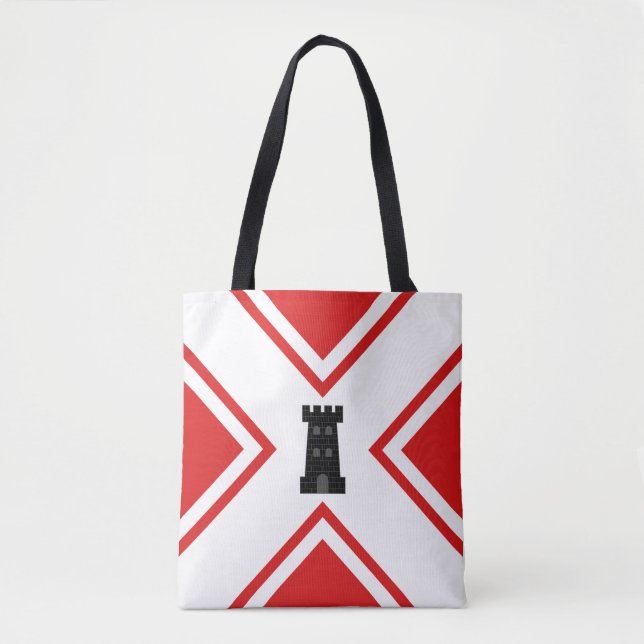 Barony of Northkeep Populace Badge Tote Bag (Devant)