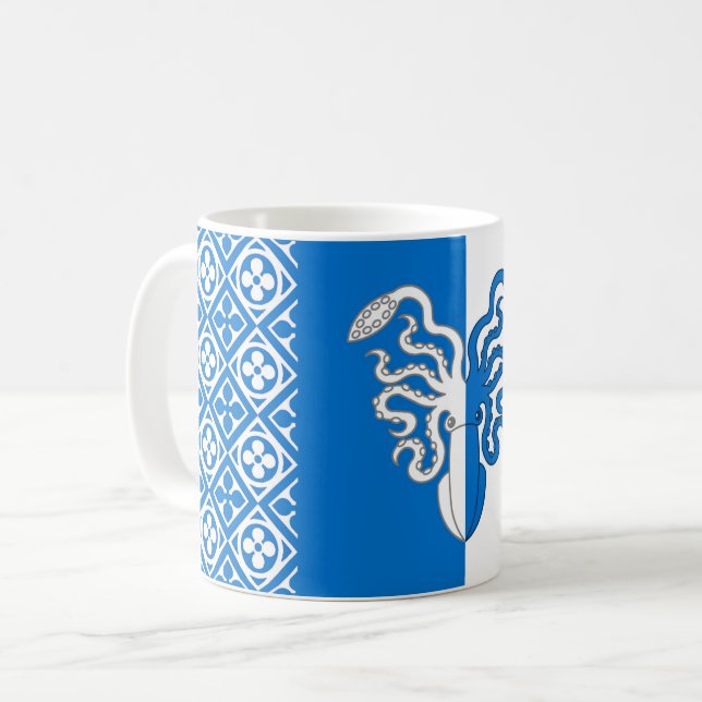 Barony of Ruantallan Populace Badge Café Mug (Devant gauche)