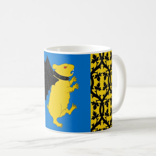 Barony of Wyewood Populace Badge de café Mug (Devant droit)