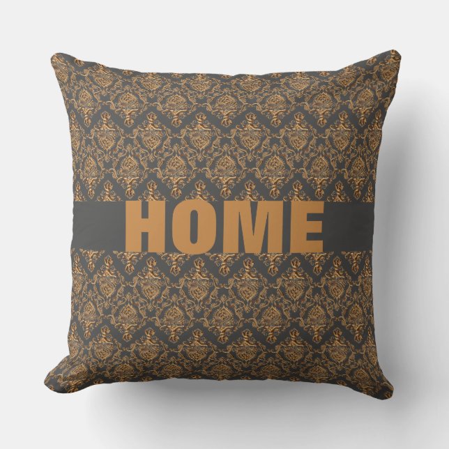 Baroque Damask - Coussin (Recto)