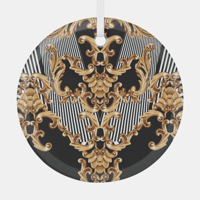 Baroque doré, décoration complexe. (Recto)