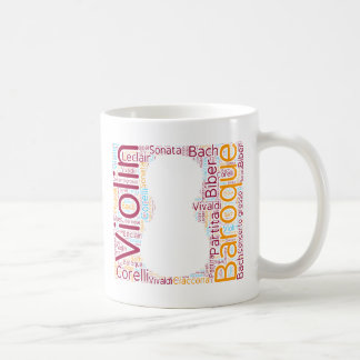 Baroque Violon Cloud mug