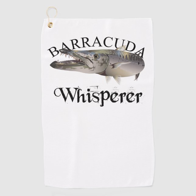 Barracuda Whisperer Lumineuse serviette de pêche c (Devant)
