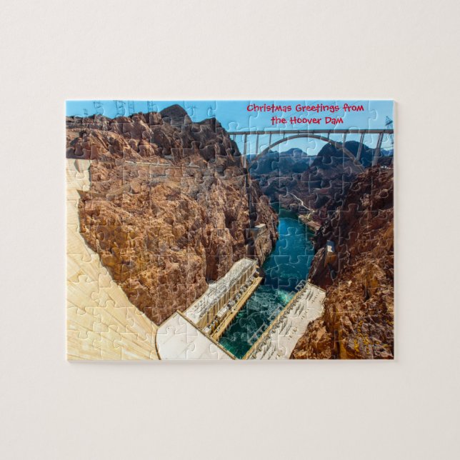 Barrage Hoover Colorado. Puzzle (Horizontal)
