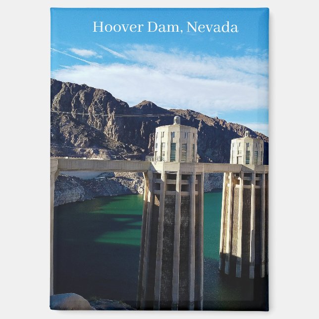 Barrage Hoover Nevada Magnet  (Recto)