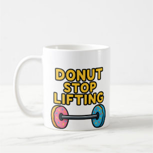 Barre à donut Mug de gym drôle Fitness doux et f